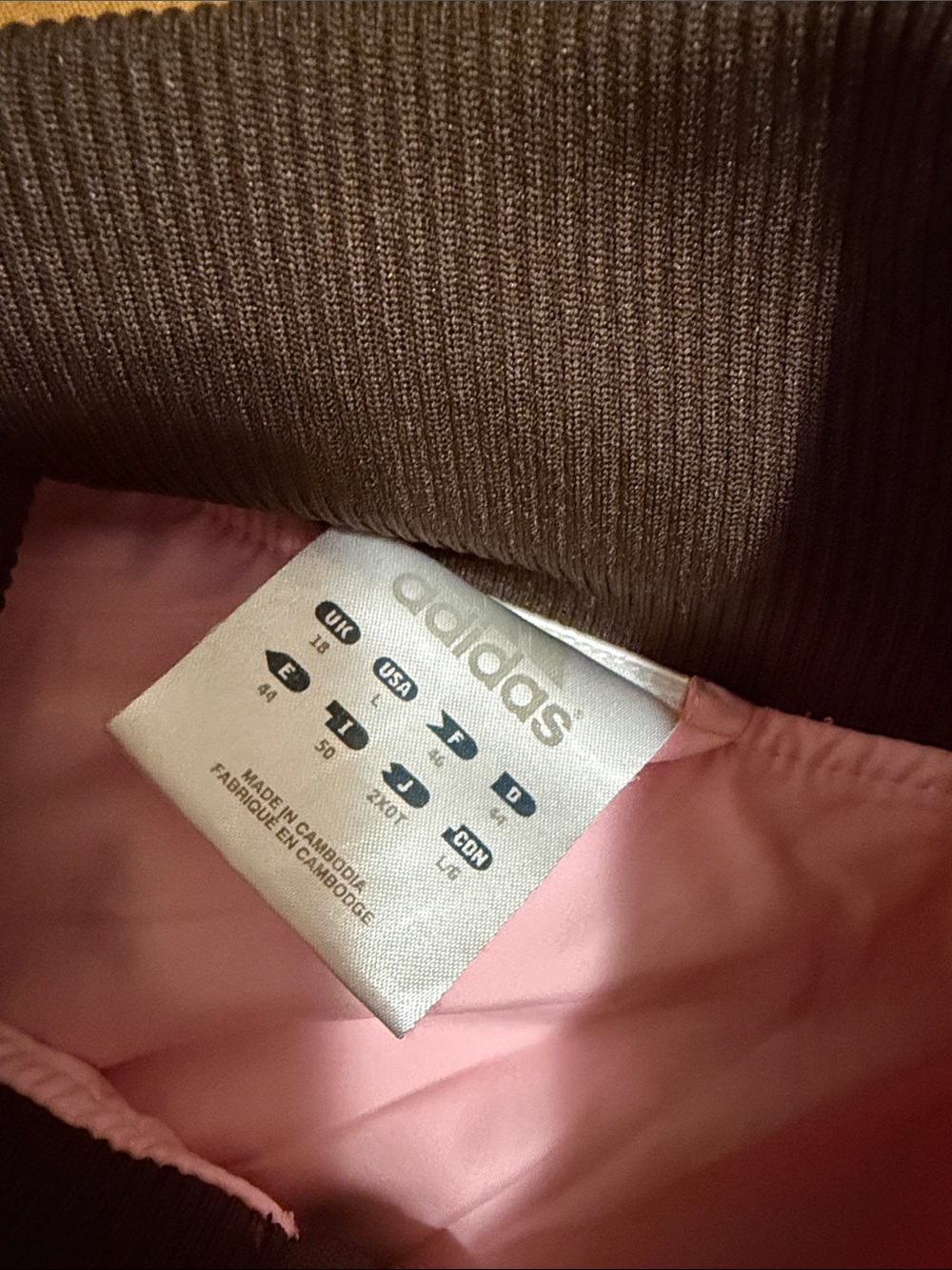 adidas pink and brown jacket - Picture 4 of 5